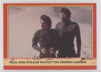 1984 Fleer Dune Paul and Stilgar Watch the Fremen Charge #79 1i8