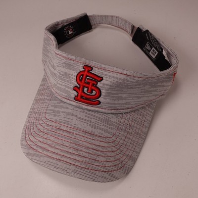 St. Louis Cardinals Hut New Era Visier Einheitsgröße Grau Rot MLB