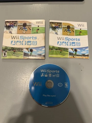 Wii Sports (Nintendo Wii, 2006) Tested Working