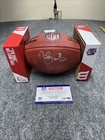 Tim Brown Raiders Signed Football H2H PSA 2N78726