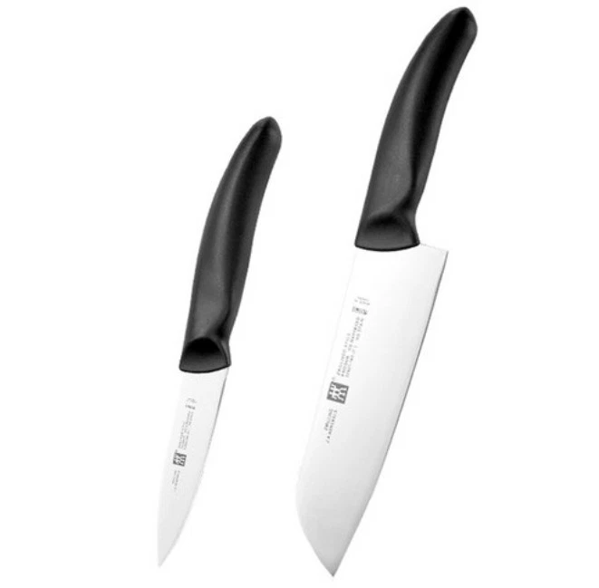 Zwilling Style Knife Set 2pcs HK32443-000 Santoku 18cm & Paring Knife 9cm Set
