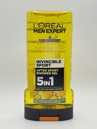 L’Oreal Men Expert Invincible Sport 5 in 1 Shower Gel 300ml After Sport