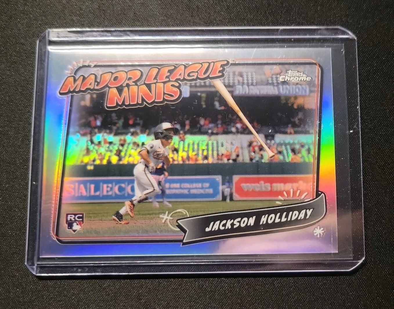 2024 Topps Chrome Update Major League Minis JACKSON HOLLIDAY RC SSP CASE HIT