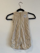 Dreamland Baby Sleepsack Size Small 0-6 Nonweighted Beige