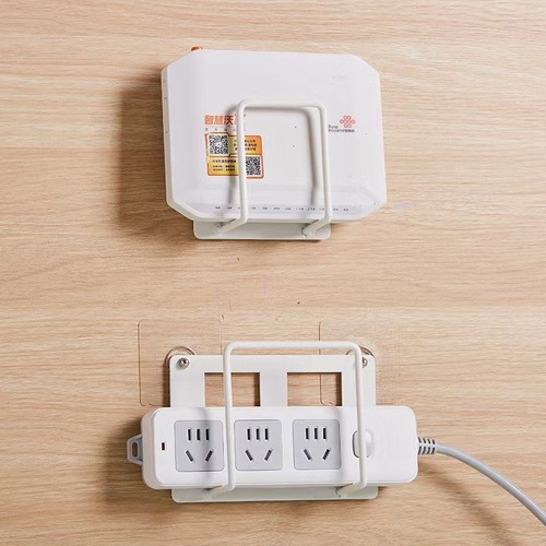 Wall Mounted Router Holder WiFi Storage Bracket Easy To Install Non Drilling - Afbeelding 8 van 16