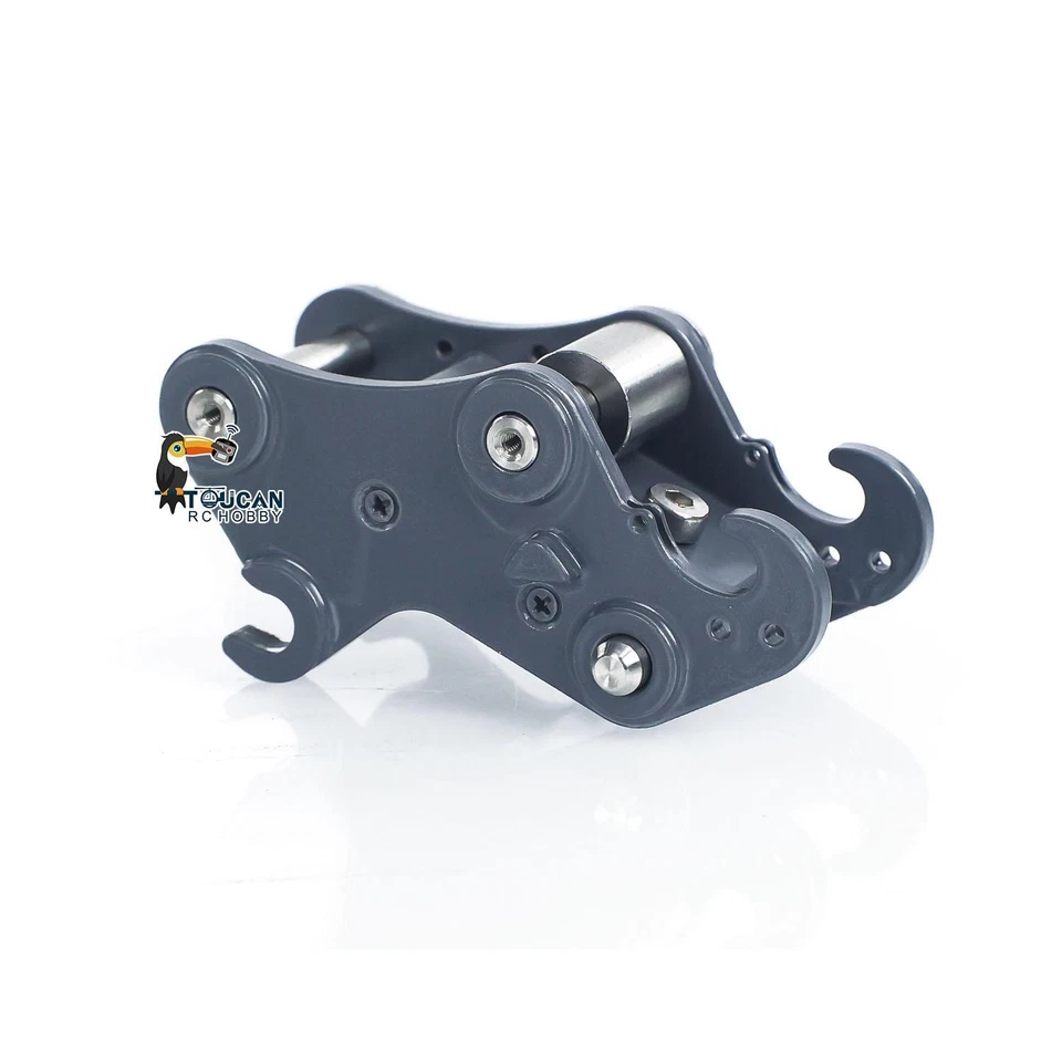 Metall-Schnellkupplung für 1/14 RC Hydraulik-Bagger LR914 Bagger Modell - Bild 4 von 4