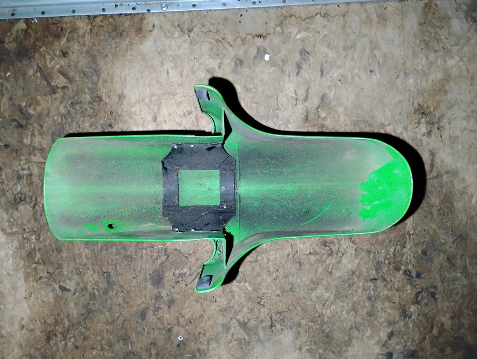 03 Kawasaki Ninja 250 Ex250 Front Fender OEM Green - Image 4 of 4