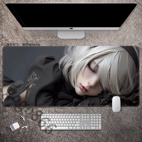 Mouse Pad NieR:Automata Computer Desk Mat Large Size Anime Mouse Mat - Picture 6 of 11