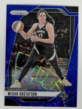 Megan Gustafson 2024 Panini Prizm WNBA Blue Velocity #78