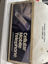 RADIO SHACK TANDY CT-102 CELLUAR MOBILE TELEPHONE NEW OPEN BOX UNUSED VINTAGE