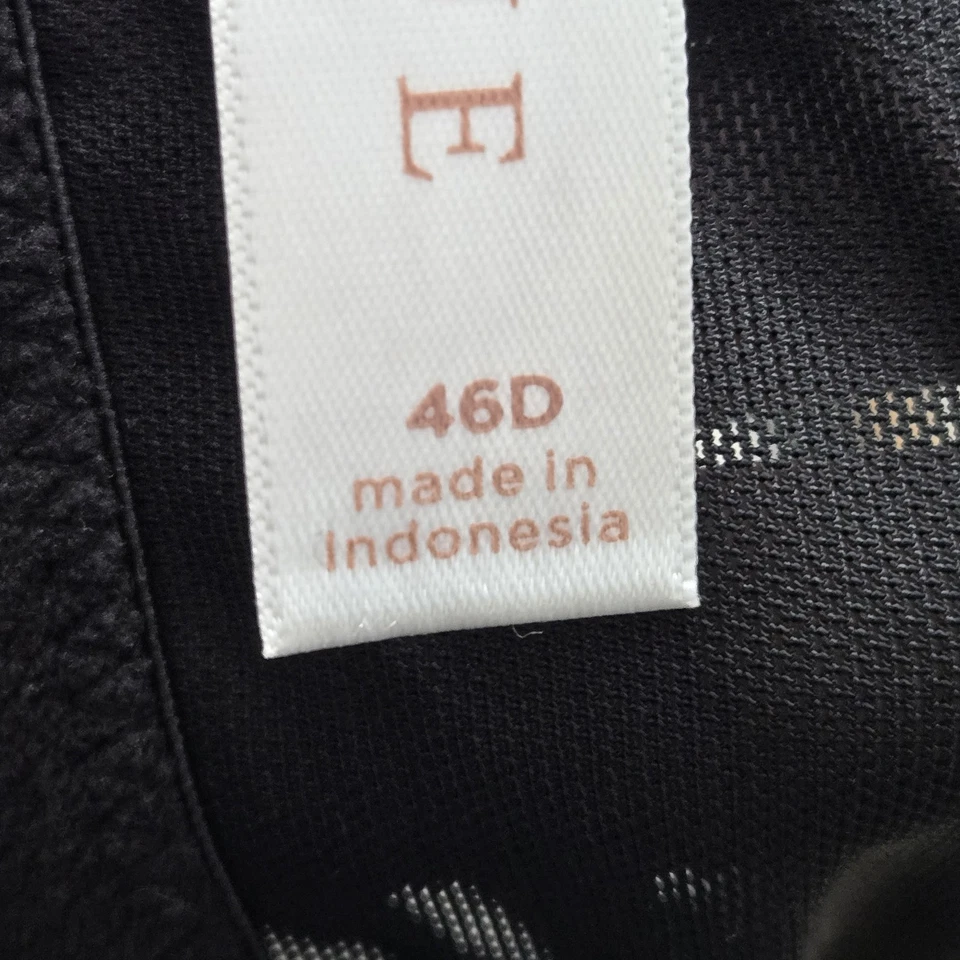 Cacique Women Bra 46D Black Floral Modern Lace Covered BALC Balconette - Image 4 of 4