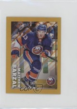 2022 Chrome NHL Sticker Collection Gold Refractor /50 Mathew Barzal Matthew 2o7