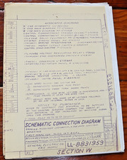 1947 Schematic Diagram For 2000hp Passenger Locomotive General Electric 15 Foot