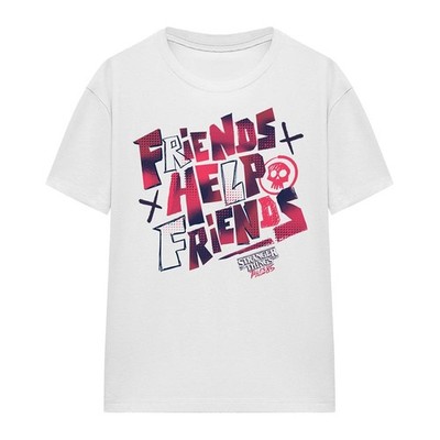 Stranger Things: Tales from '85 - ''Friends Help'' T-Shirt für Damen (TV34169)