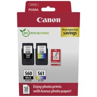 Canon Druckerpatrone PG-560/CL-561 Photo Value Pack (Pvp) Original 2Er-Pack