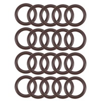 20 Fluorkautschuk O-Ringe 10.5Mm OD 7.5Mm ID 1.5Mm Breite Metrisch FKM Dichtung