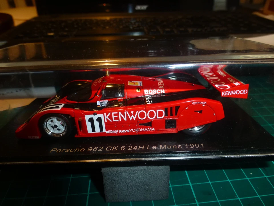 Spark S9885, Porsche 962 CK 6 N° 11 24H Le Mans 1991 , 1:43, neu - Bild 2 von 4