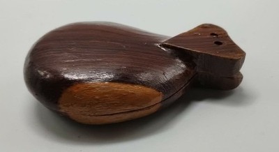 Vintage hand-carved Mexican castanets. Needs string/twine.