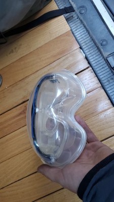 NEW CRESSI SKYLIGHT blue ADULT SWIM MASK + CASE