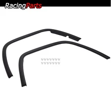 2PCS Wheel Arch Fender Flare Molding Trim Set Fit Jeep Grand Cherokee 2011-2016