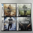 Lot Of 4 Nintendo DS Call Of Duty Games - COD4, MW2, World At War, and Black Ops