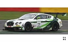 1/43 Model Car Bentley Continental GT3 24H SPA 2016 Team M-Sport #7