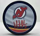 Martin Brodeur Autographed New Jersey Devils Reverse Retro Hockey Puck Fanatics