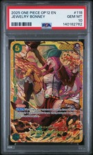 PSA 10 Jewelry Bonney OP12-118 SEC 2025 Op12-Legacy Of The Master #118