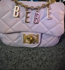 Bebe Womens Wyatt Shoulder Small Purse Bag Li...