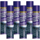 6 x Car Pride Interior Clean & Shine - Dashboard Cleaner, Dust Removal - 300ml