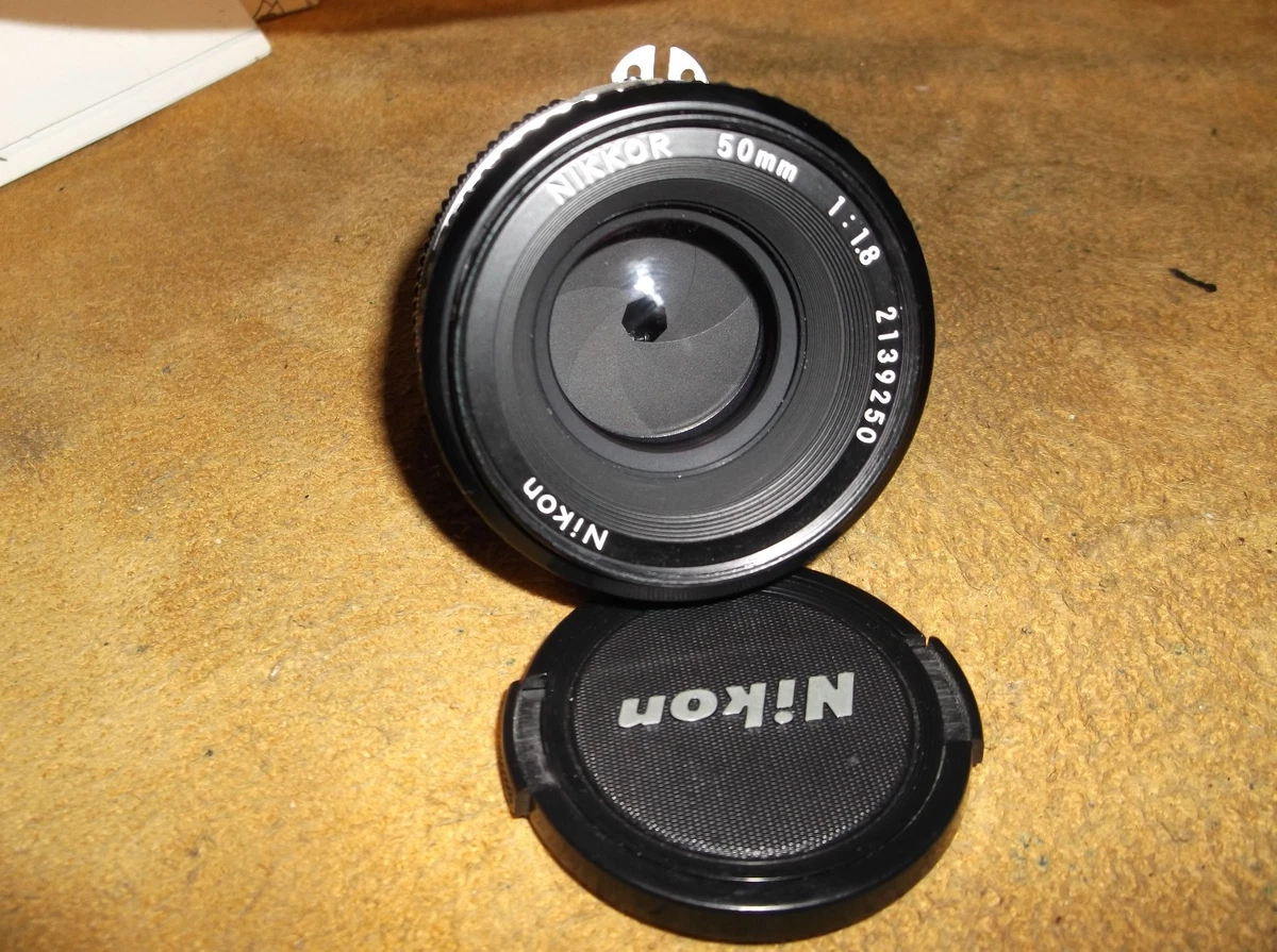 Nikon NIKKOR f/1.8 Camera Lenses 50mm Focal for sale | eBay