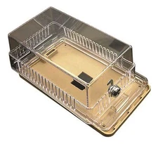Diversitech 585-TG Plastic Thermostat Guard; 8-1/4" X 4-1/2" X 3-1/4", Clear