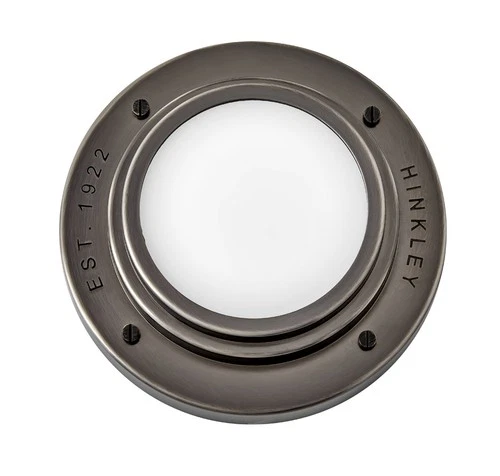 Hinkley Lighting 32704 Porte 7"W LED Flush Mount Bowl Ceiling - Brass - Picture 3 of 3