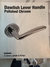 Smith and Locke Dawlish Lever Door Handle Polished Chrome
