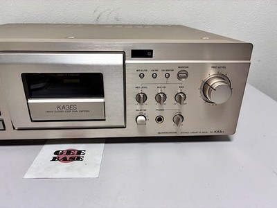 Sony TC-KA3ES 3 Head Stereo Cassette Deck Good Working Free