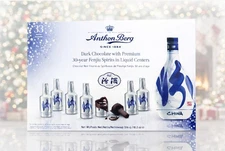 Anthon Berg Luxury Dark Chocolate Filled w/ 30-Year Fenjiu Holiday Gift Box 516g