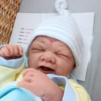 Rebornbaby Realborn | Berenguer | Baby Newborn Puppe | Mädchen | 40cm