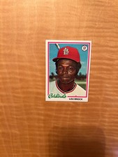 1978 TOPPS BASEBALL #170 LOU BROCK!! $1 SHIPPING!!