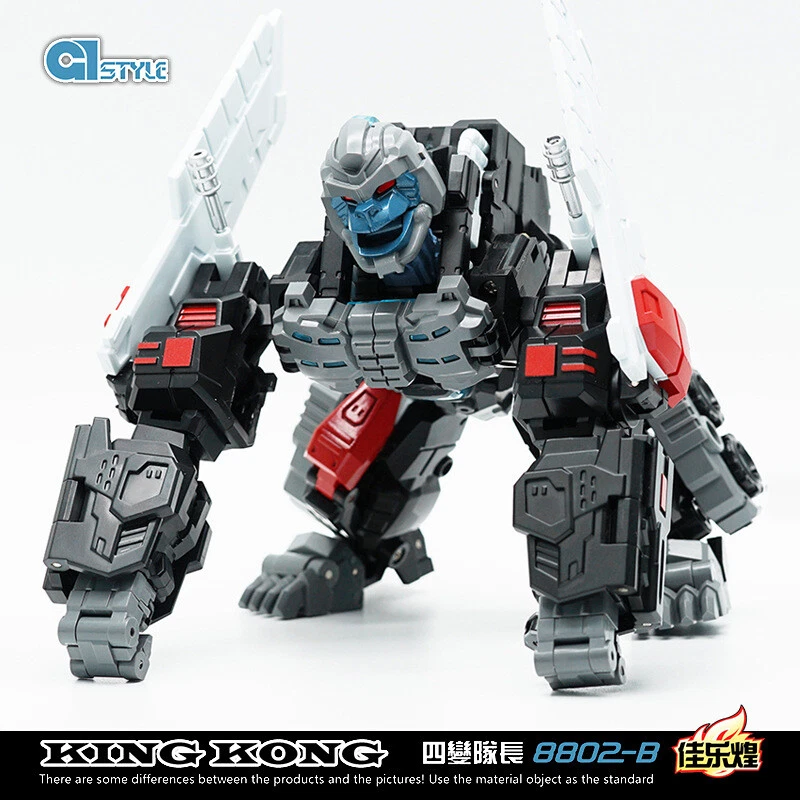 New In Stock Optimal Optimus Black Maximal Knight 8802B Actions Figure Robot Toy - Image 2 of 4