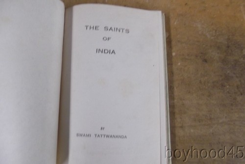 The Saints of India by Swami Tattwananda-SCARCE TITLE - 第 5/7 張圖片