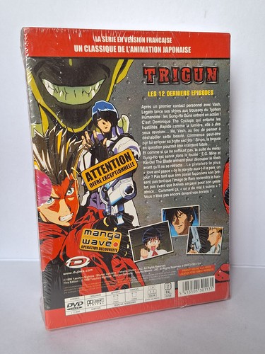Box 4 DVD Trigun Manga Japan Cartoon New - Picture 2 of 5