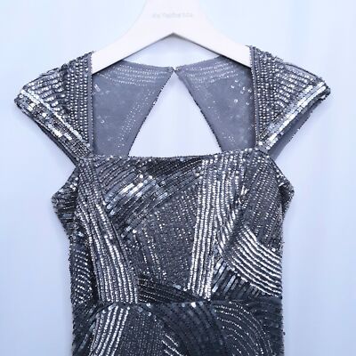 silver retro dress Retro Sequins Halter Mini Dress Slim Backless... From Weigang02, Rs.3,844.88 In Bulk