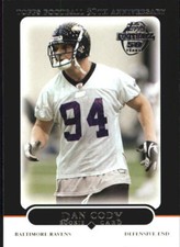 2005 Topps Football Black Parallel Rookie Card RC Singles - You Choose