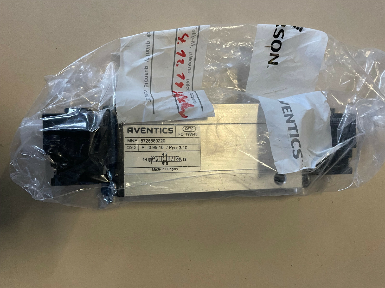 Aventics 5725680220 Pneumatik Zylinder Ventil 0 | eBay