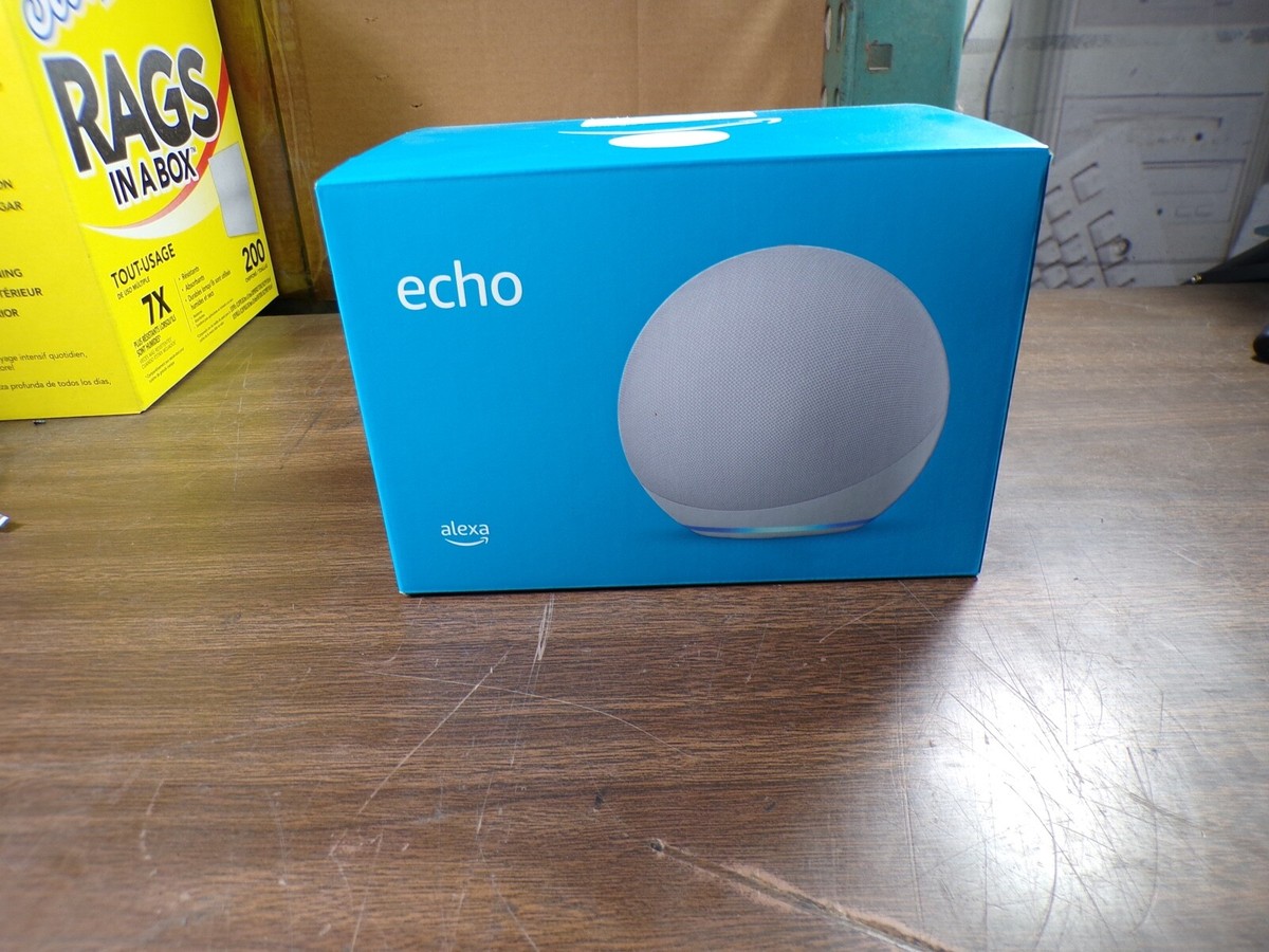 Amazon Echo 4th Generation Large Size Grey LAS3RE Alexa