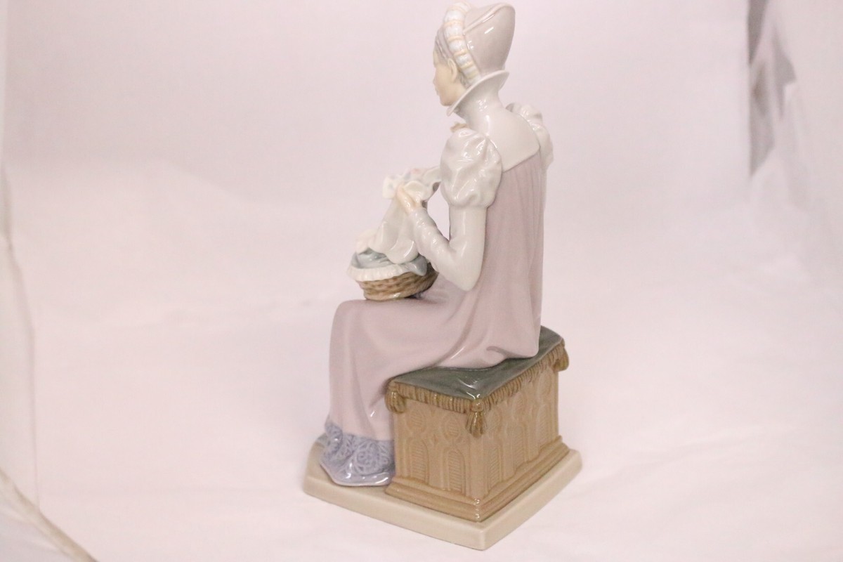 Lladro #5126 Sewing A Trousseau | eBay