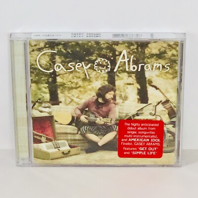New & Factory Sealed (shrink wrapped) Casey Abrams (self-titled) CD