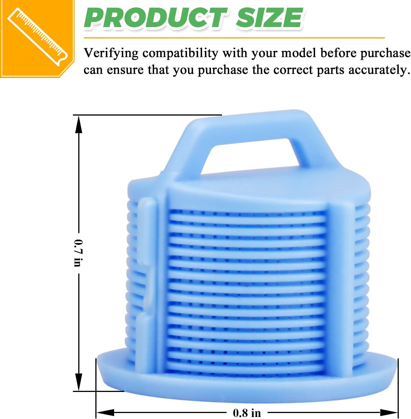 AGM73269501 Washer Water Inlet Valve Filter Screen by Techecook