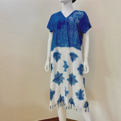 Women Loose Tie Dye Dress Kaftan Beach Dress one size fit most S - XXL |  eBay