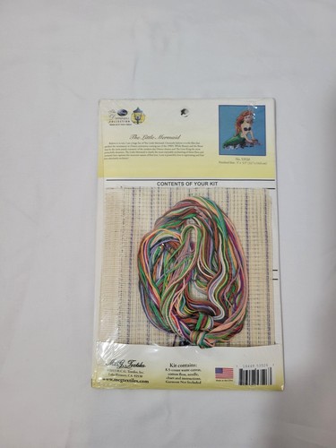 Disney Dreams The Little Mermaid Vignette Cross Stitch Kit 53526 SEALED NOS - Picture 2 of 2